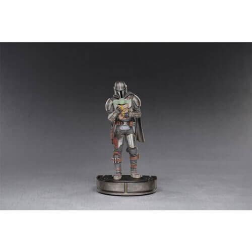 The Mandalorian Mandalorian and Grogu 1:10 Scale Statue