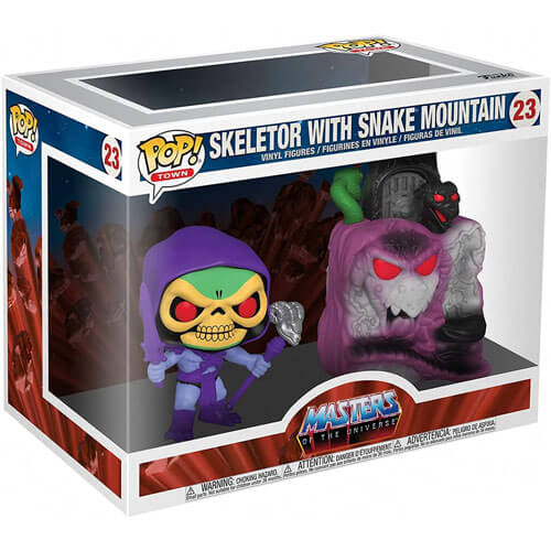 Snake Mountain with Skeletor Pop! Town