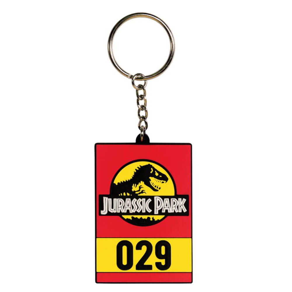 Jurassic Park Car Hanger PVC Keychain