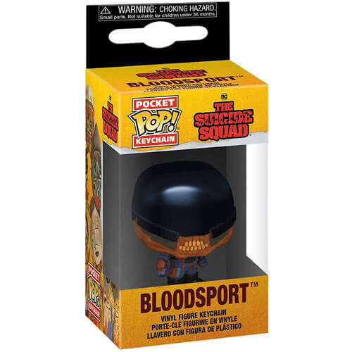 The Suicide Squad Bloodsport Pocket Pop! Keychain