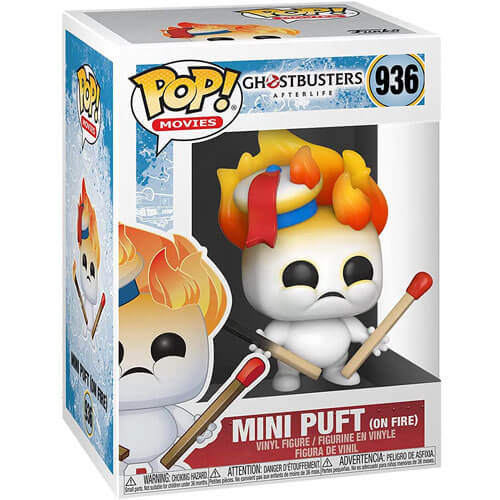 Ghostbusters Afterlife Mini Puft on Fire Pop!