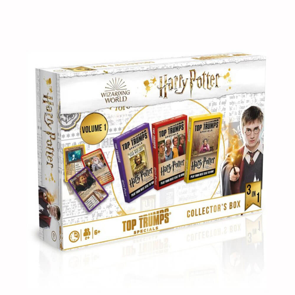 Top Trumps Harry Potter Collector's Edition 3-pack Bundle