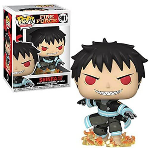 Fire Force Shinra with Fire Pop! Vinyl