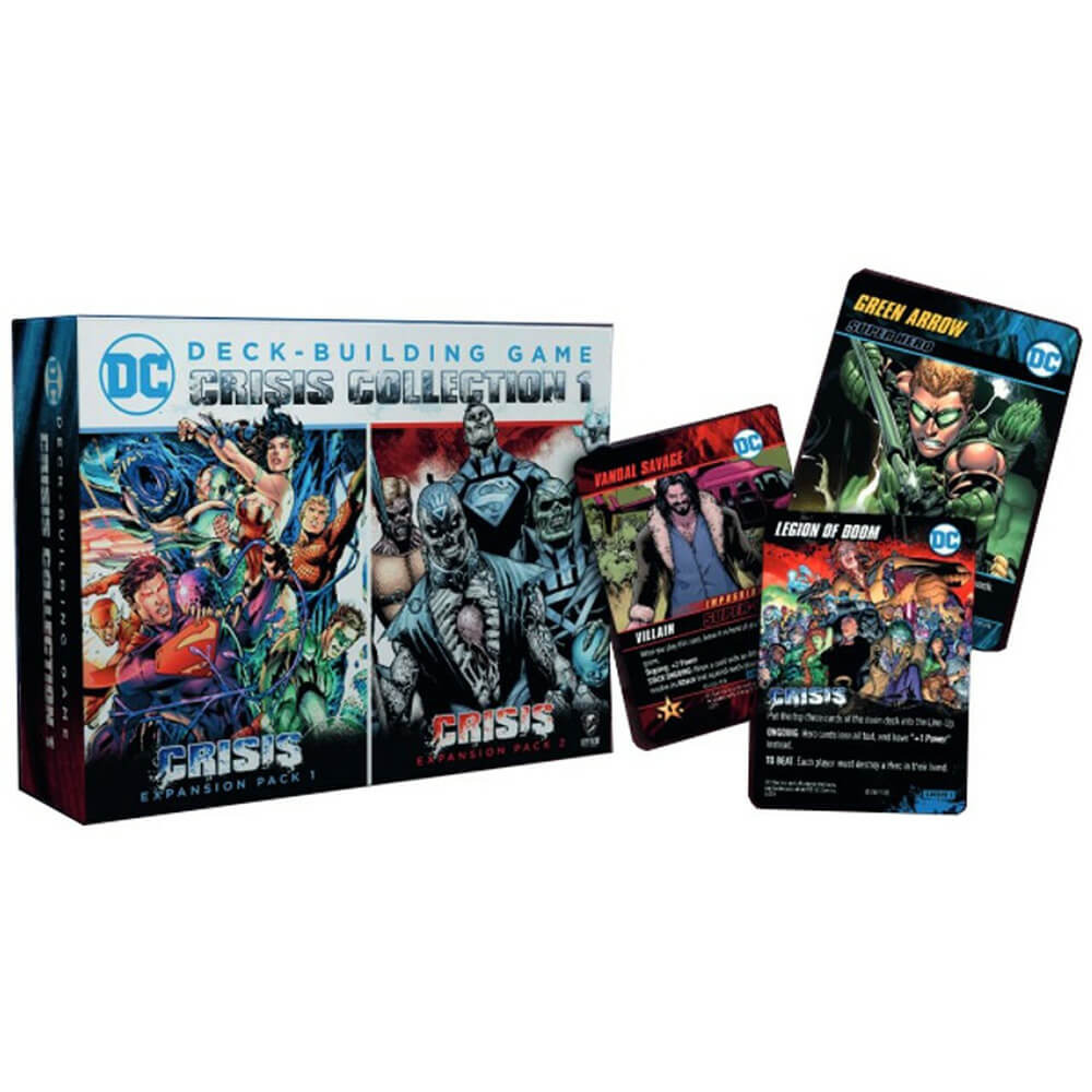 DC Comics Deck-Building Game Crisis Collection 1 Box Set