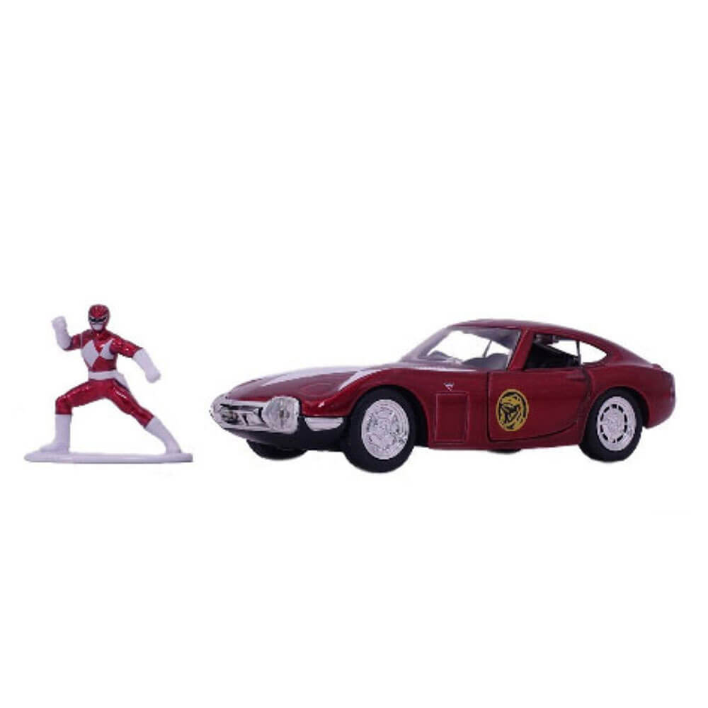 Power Rangers 1967 Toyota 2000 GT w/ Red Ranger 1:32 Scale