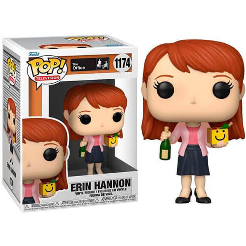 The Office Erin with Happy Box & Champagne Pop! Vinyl