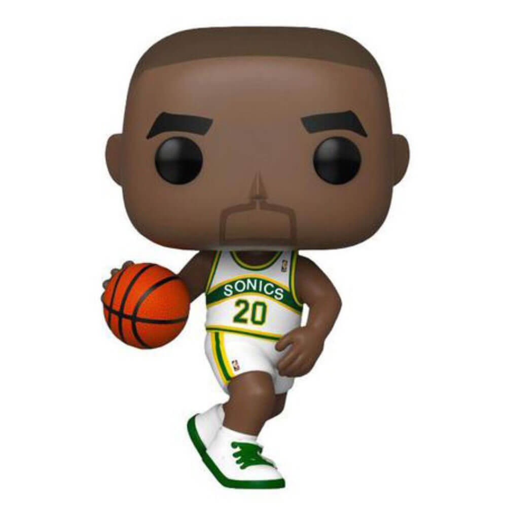 NBA Legends Gary Payton 96 Sonics Road Exclusive Pop! Vinyl