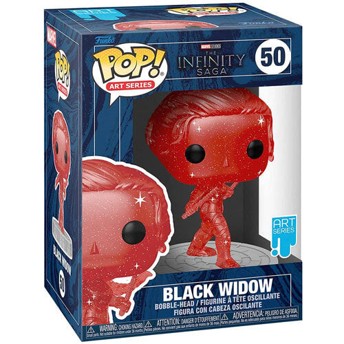 Avengers Black Widow Infinity Saga Red Pop! Viny