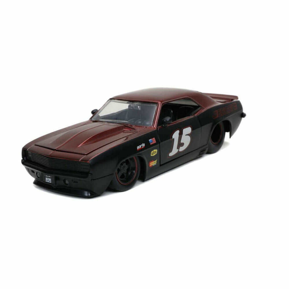 Chevy Camaro 1969 Black 1:24 Scale Diecast Vehicle