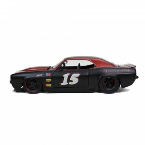 Chevy Camaro 1969 Black 1:24 Scale Diecast Vehicle