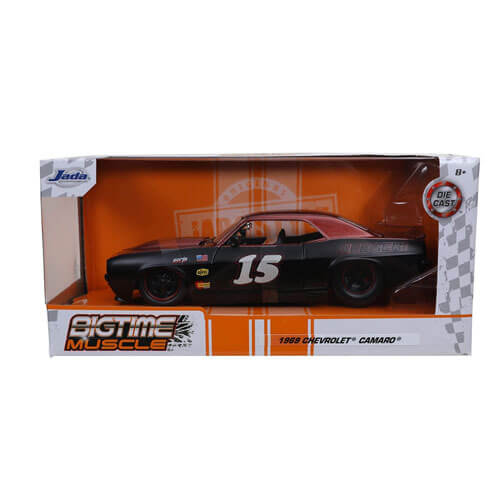 Chevy Camaro 1969 Black 1:24 Scale Diecast Vehicle