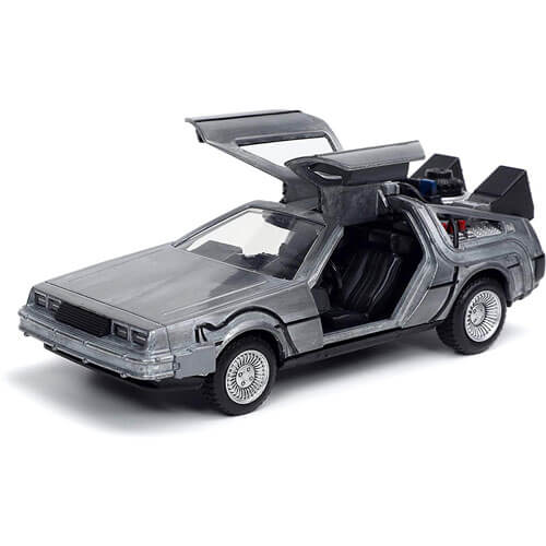 Back to the Future Time Machine Free Rolling 1:32 Scale Ride