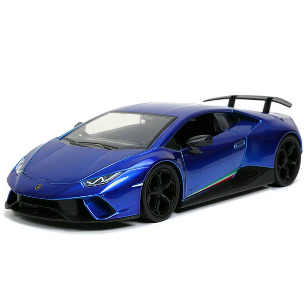Hyperspec 2017 Lamborghini Huracan Blue 1:24 Scale