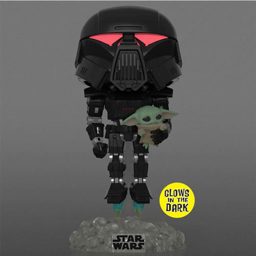 Star Wars Darktrooper & Child Glow US Exclusive Pop! Vinyl