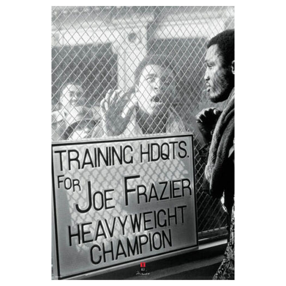 Muhammad Ali Vs. Frazier Window Taunt Poster