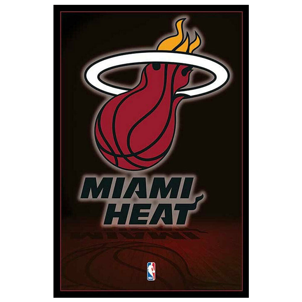 NBA Miami Heat Logo Poster