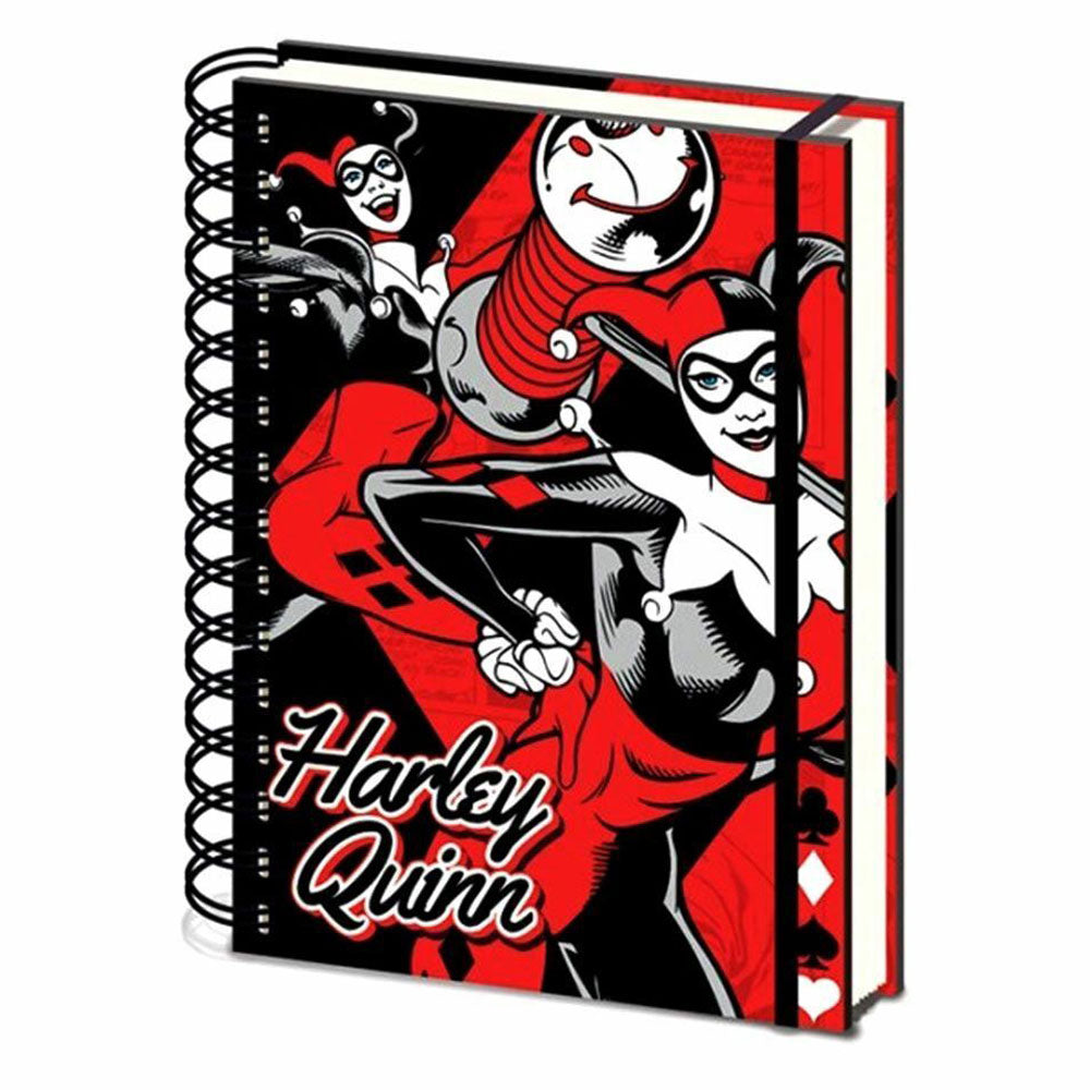 DC Comics A5 Notebook -Harley Quinn