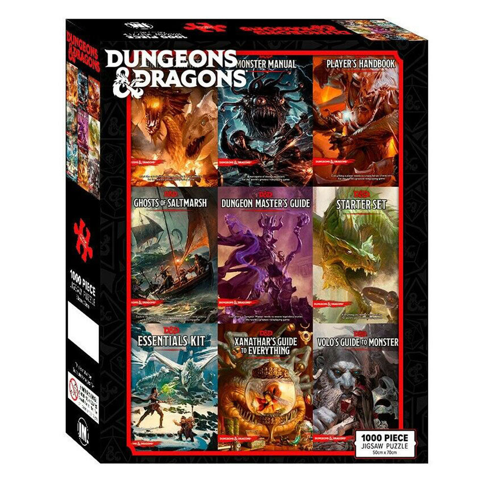 Dungeons & Dragons Grid 1000pc Jigsaw Puzzle