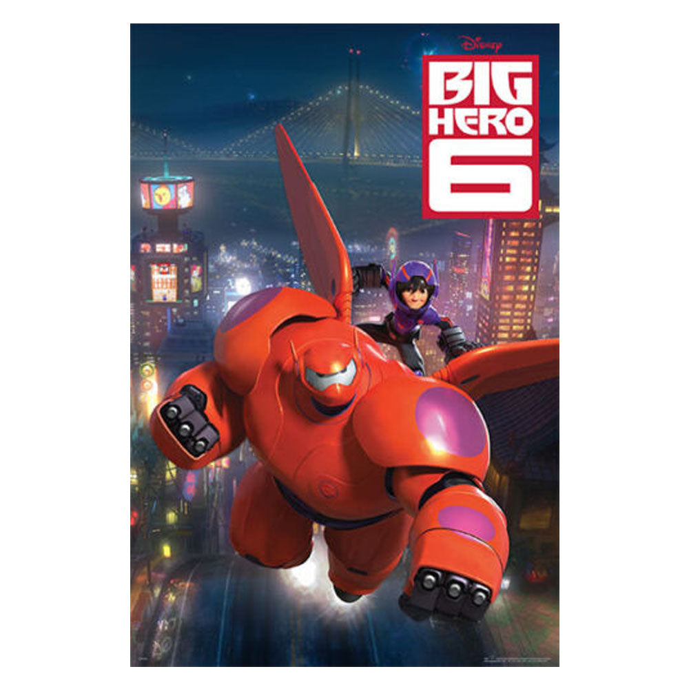 Dinney Big Hero 6 Flying Poster (61x91cm)