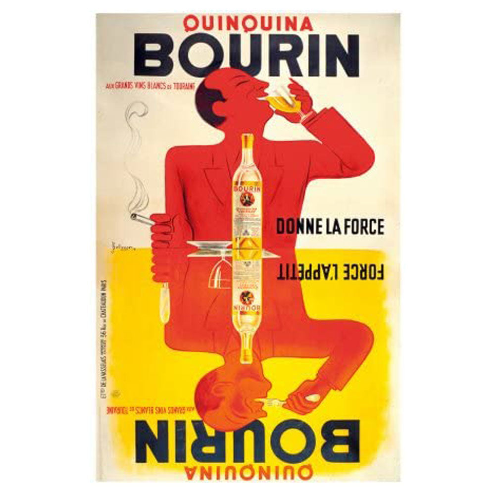 Quinquina Bourin Poster