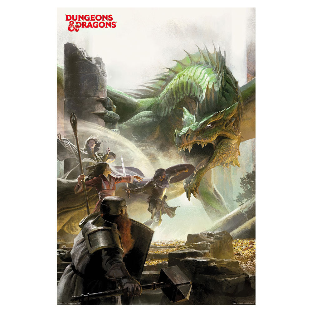 Dungeons & Dragons Attack Poster