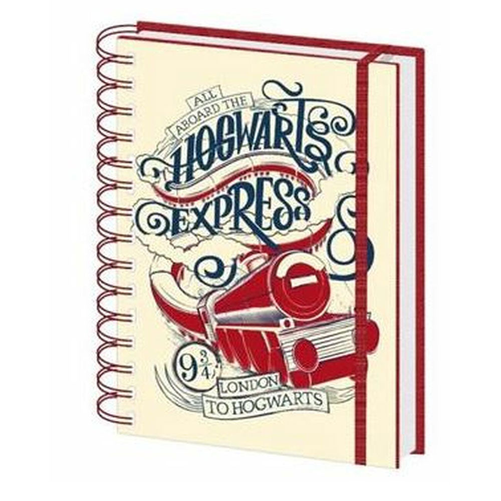 Harry Potter Aboard The Hogwarts Express A5 Wiro Notebook