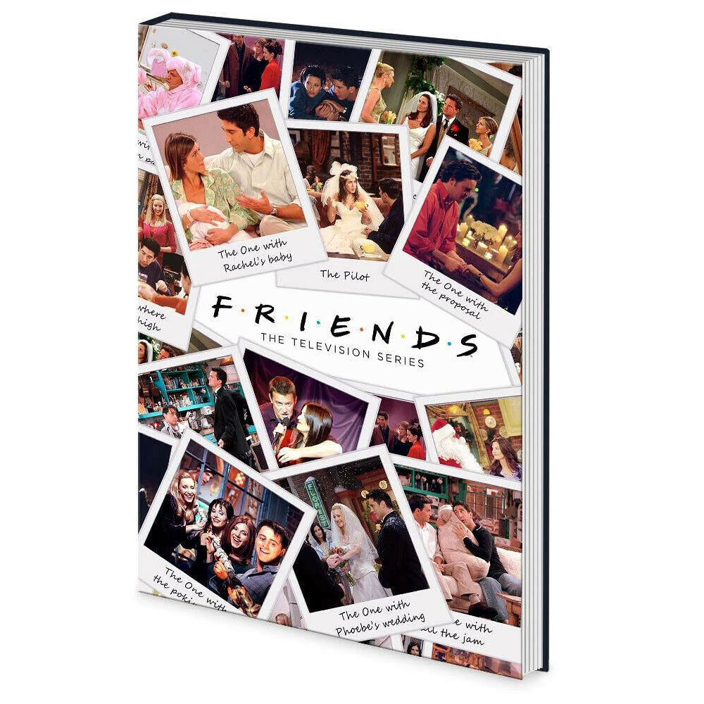 Friends Polaroids A5 Journal Notebook