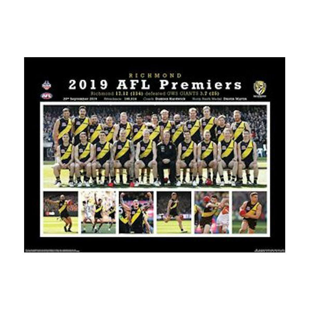 AFL 2019 Collectors Richmond Poster