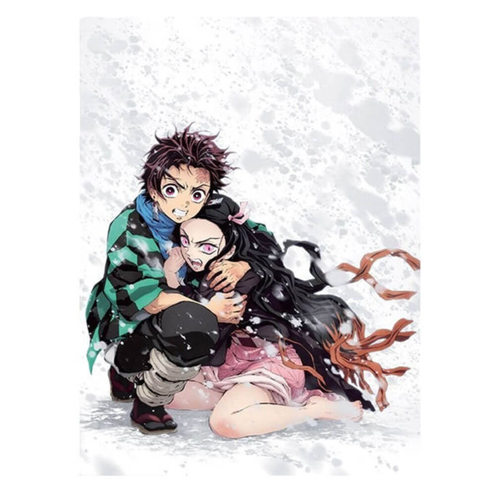 Demon Slayer Tanjiro and Nezuko Snow Poster