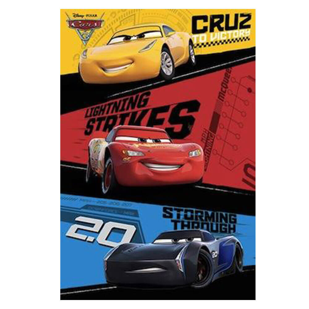 Cars 3 Trio Poster