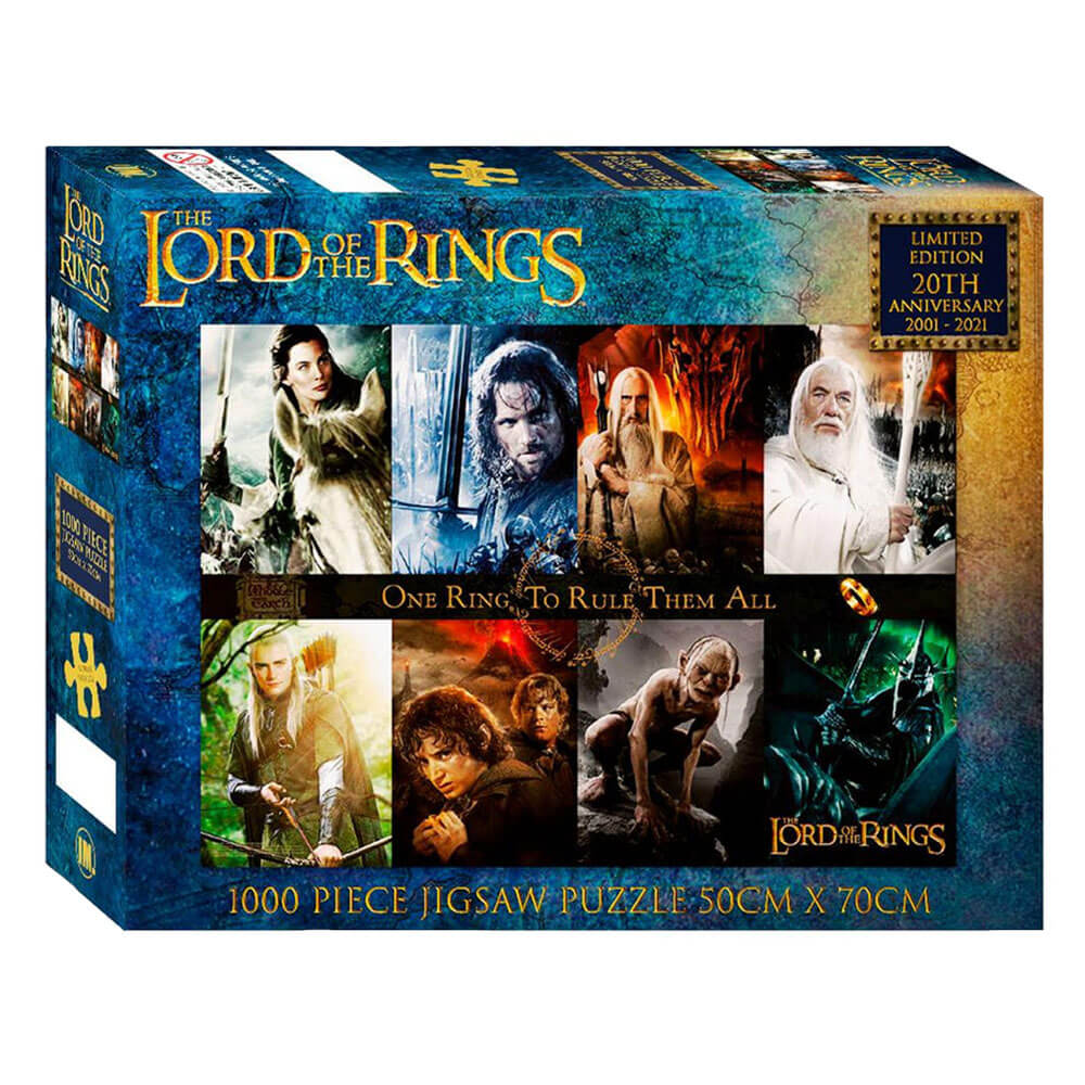 Lord of the Rings 20th Anniversary Jigsaw Puzzle 1000pcs