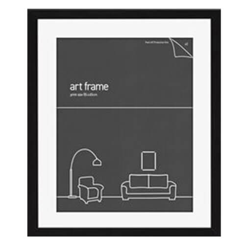 Impact Decorative Frame with Double Mat (Black)