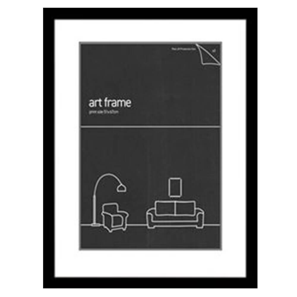 Impact Decorative Frame with Double Mat (Black)