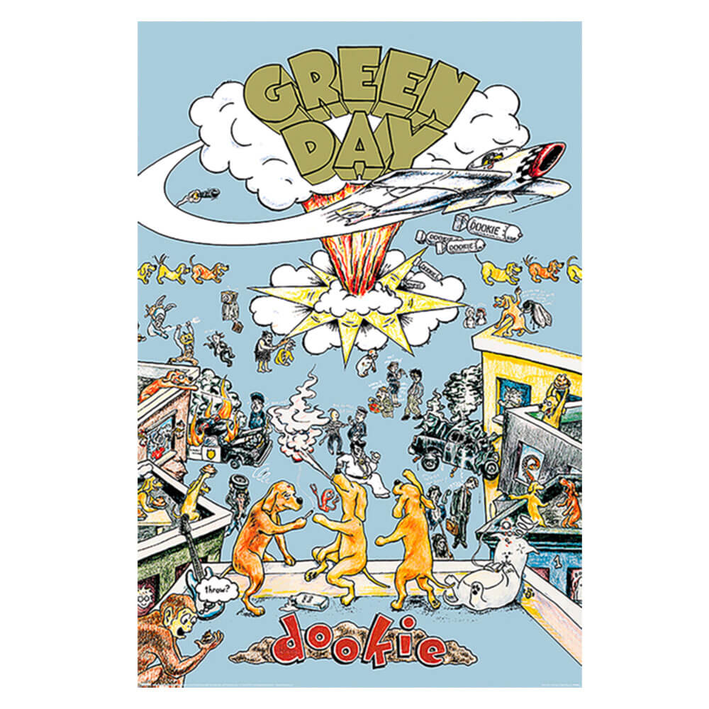 Green Day Dookie Poster