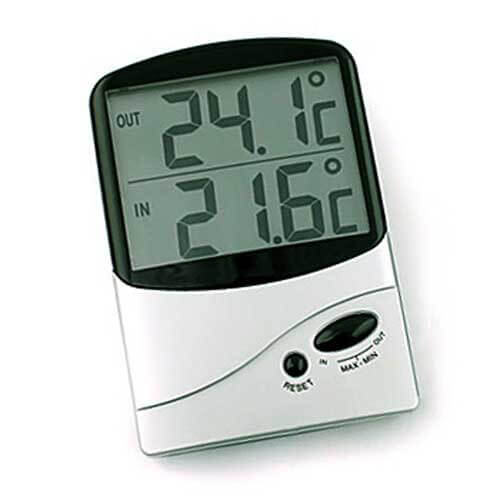 Jumbo Display Inside & Outside Thermometer