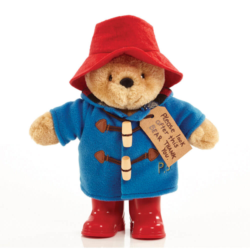 Paddington Bear with Boots & Embroidered Jacket (Medium)