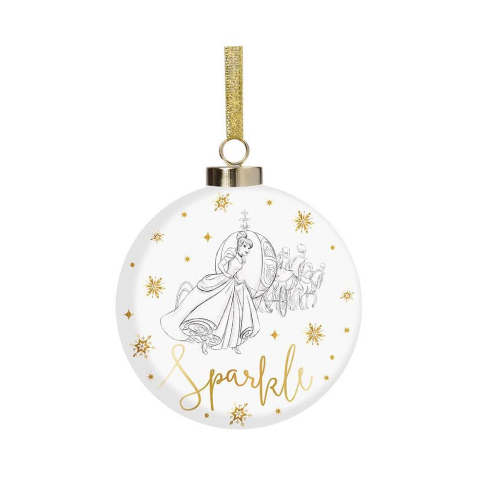 Disney Cinderella Sparkle Collectible Xmas Bauble