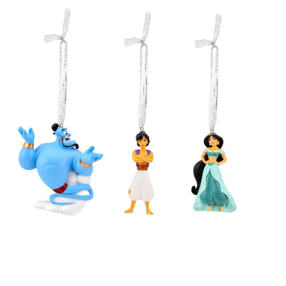 Disney Christmas Aladdin Hanging Ornaments (Set of 3)