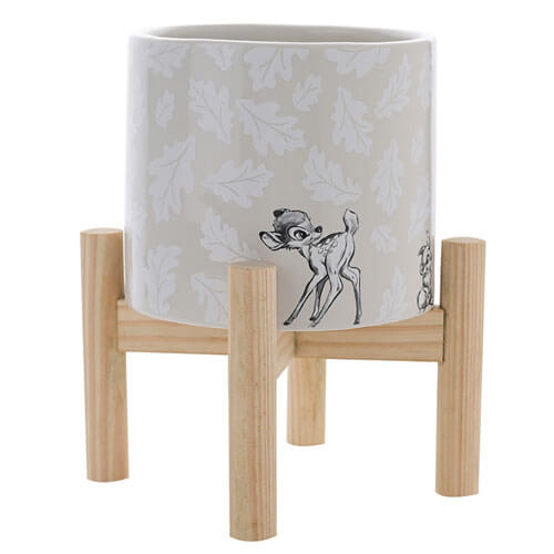 Disney Forest Friends Bambi Planter on Stand
