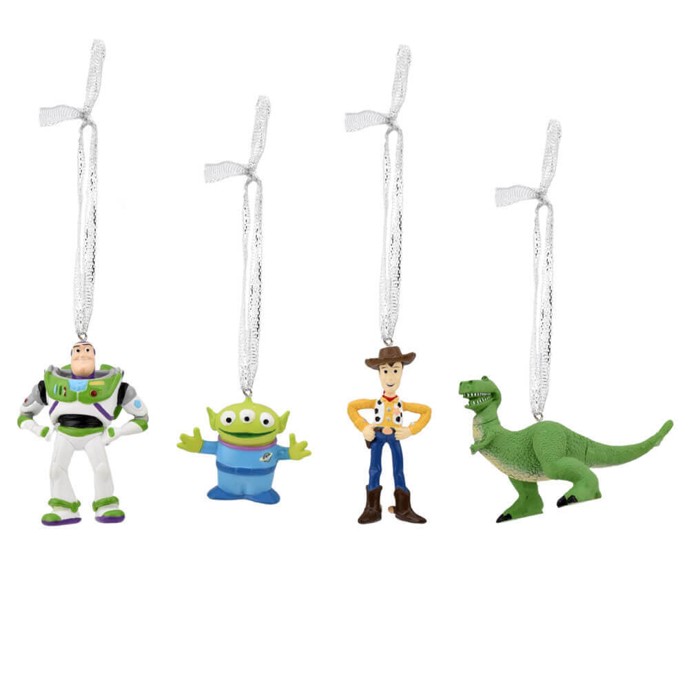 Toy Story Christmas Hanging Ornaments 4pcs