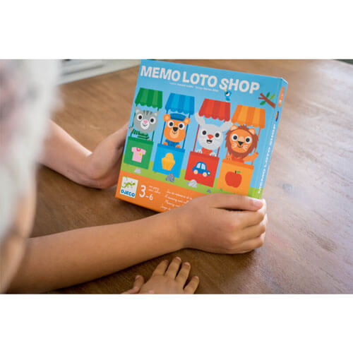 Djeco Memo Loto Shop Game