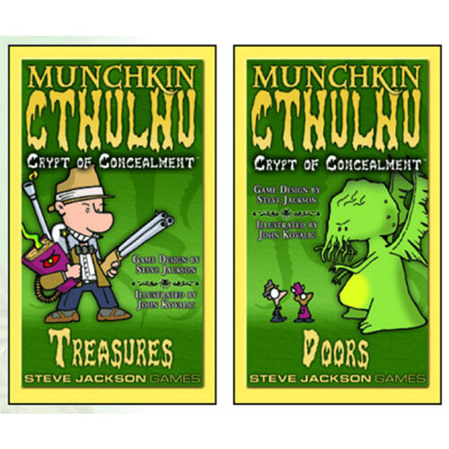 Munchkin Cthulhu Crypts of Concealment Card Game