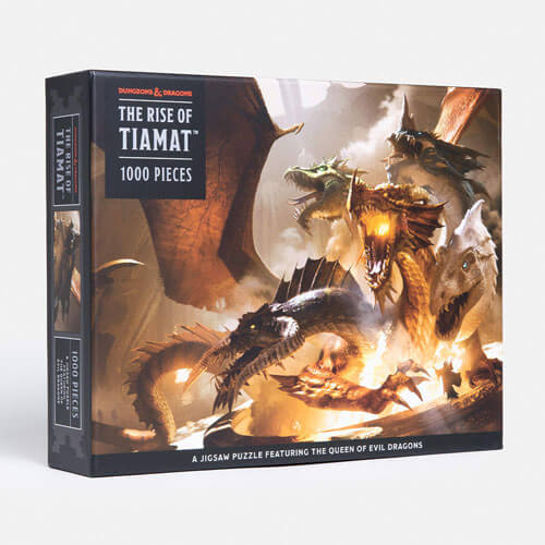 D&D Dungeons and Dragons The Rise of Tiamat Dragon Puzzle