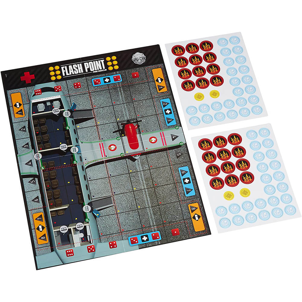 Flashpoint Fire Rescue Honor and Duty Board Game