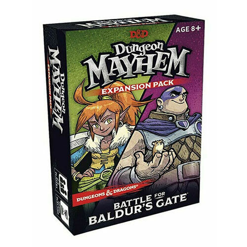 D&D Dungeon Mayhem Expansion Battle Baldurs Gate Board Game