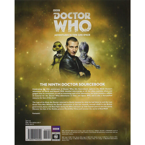 Doctor Who Adventures in Time and Space The Ninth Doctor RPG