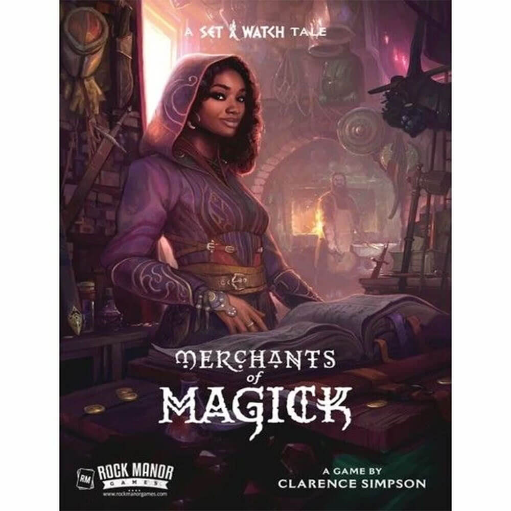 Merchants of Magick A Set a Watch Tale Board Game