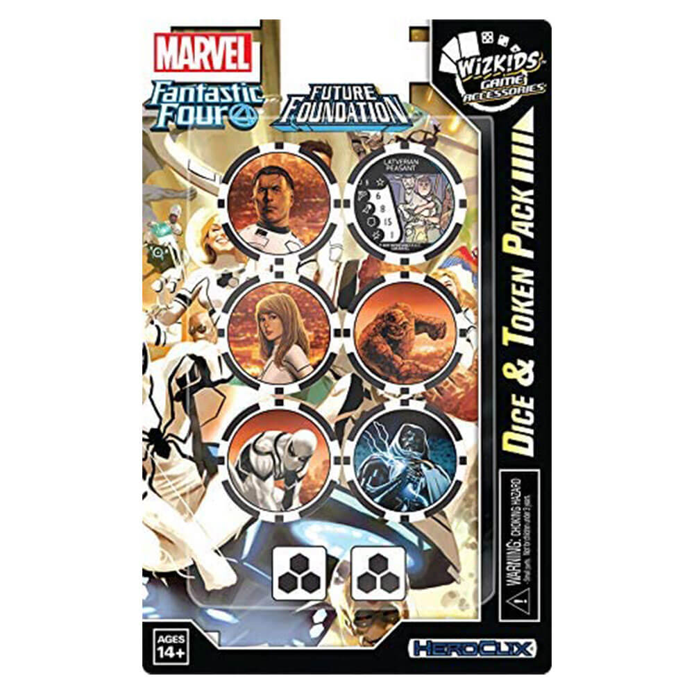 Marvel Fantastic Four Future Foundation Dice and Token Pack