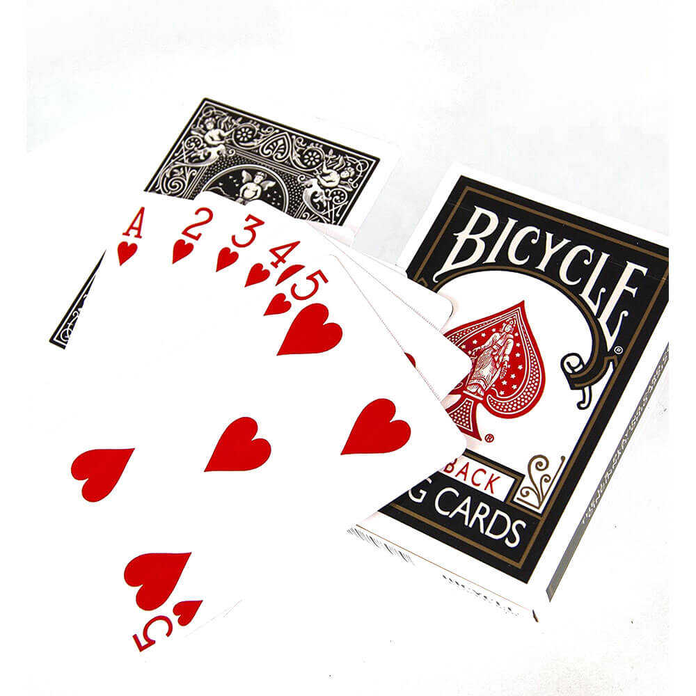 Bicycle Standard Rider Back Black Playing Cards
