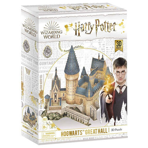 Harry Potter Hogwarts Great Hall 3D Puzzle 187pcs